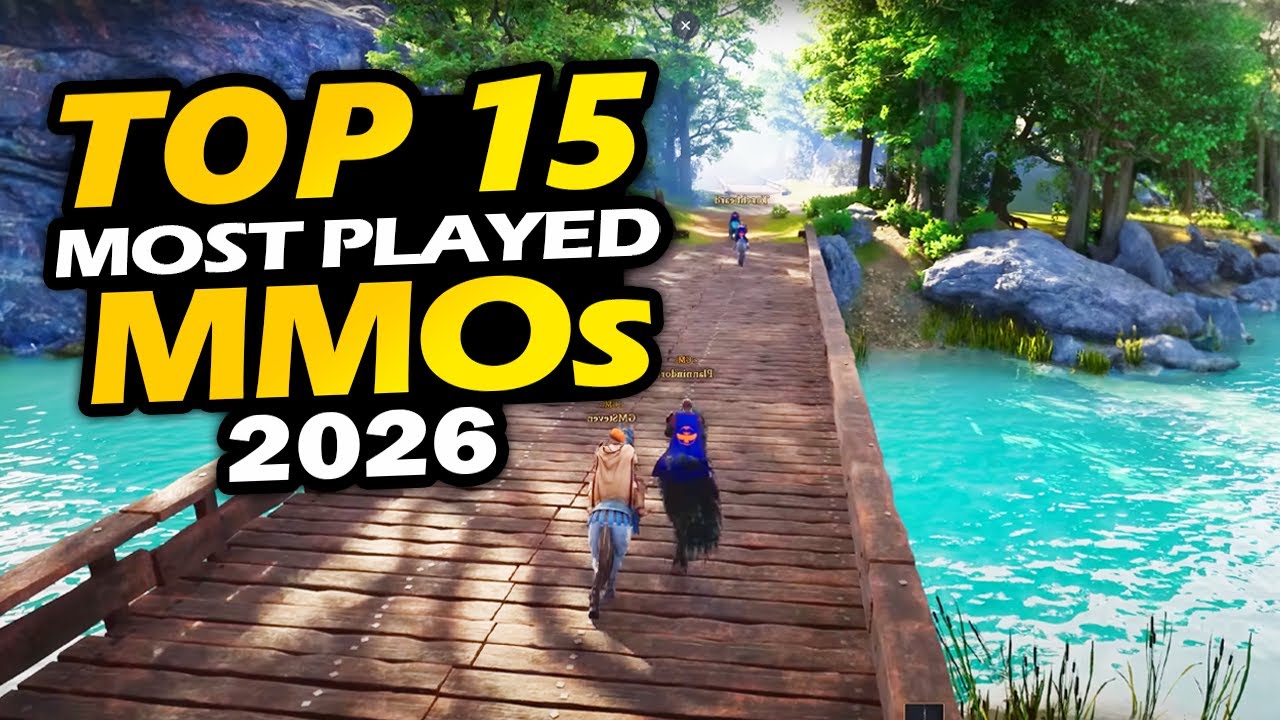 Top MMOs of 2026 by Active Players 🎮