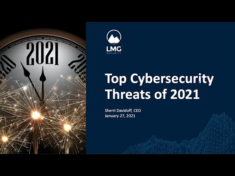 Top Cybersecurity Threats of 2021