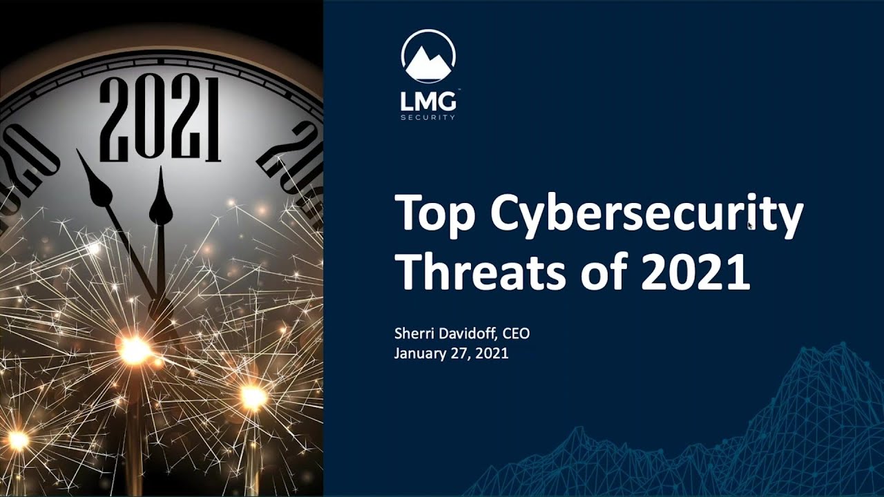 Major Cybersecurity Threats to Watch in 2021
