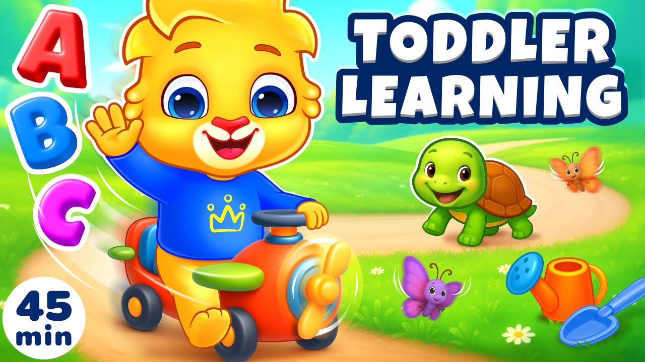Toddler Learning Fun: First Words, Colors, ABCs & Songs with Lucas 🎶