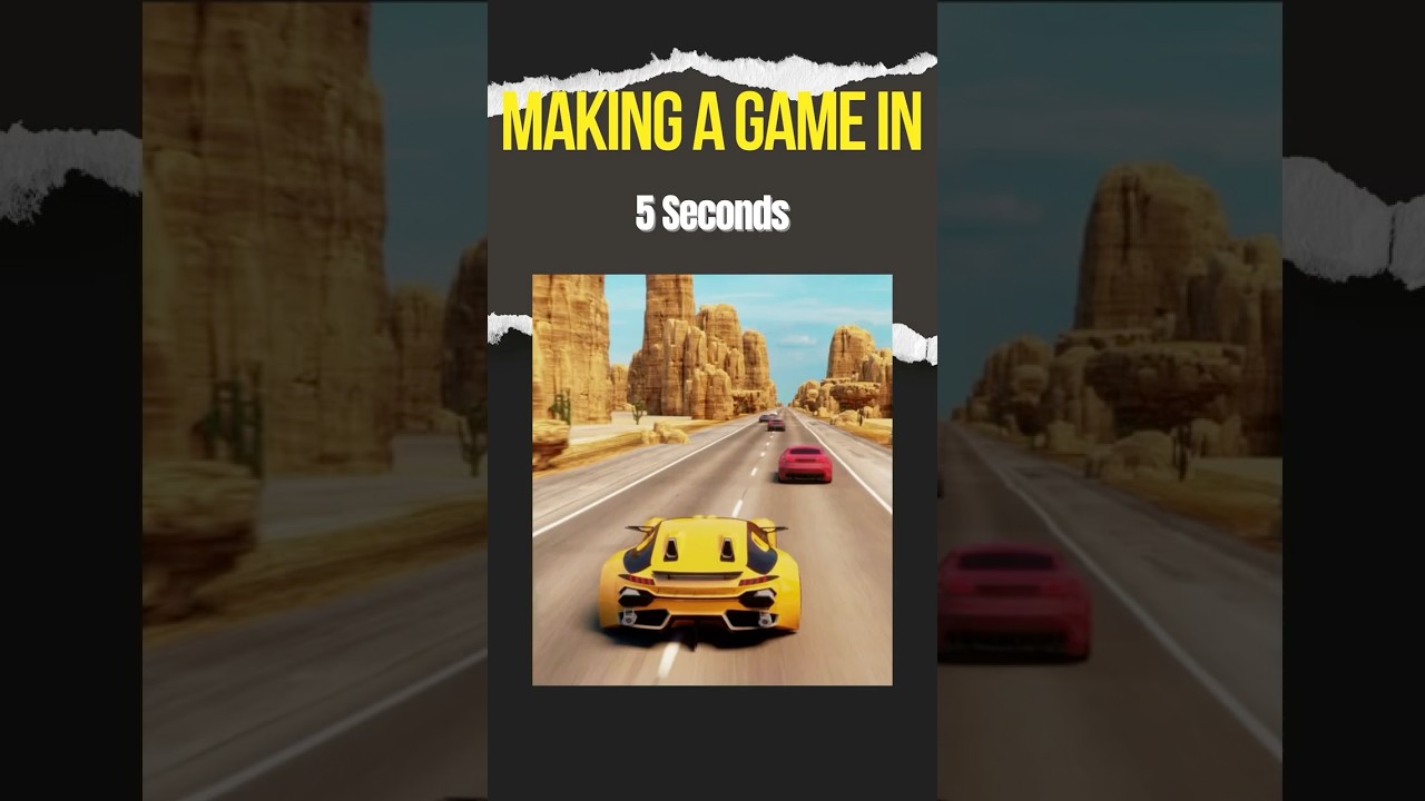 Create a Simple Game in 5 Seconds with Unity3D