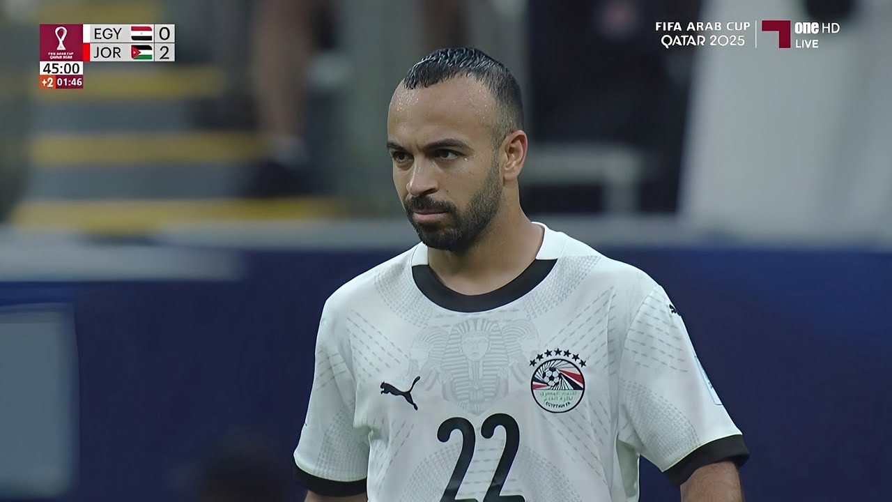 ملخص مباراة مصر والأردن 0-3 ⚽