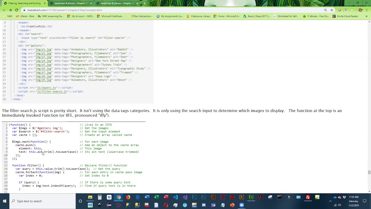 Search Content with Data Attributes & jQuery π