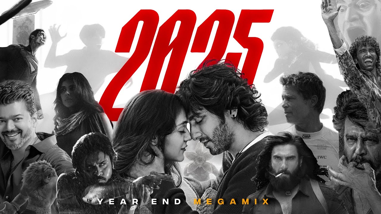 2025 Year-End Megamix: Top 200 Songs in 4K 🎶