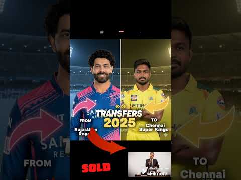 IPL 2025 SHOCKER! 🤯 Ravindra Jadeja to Rajasthan Royals and Sanju Samson to Chennai Super Kings?!