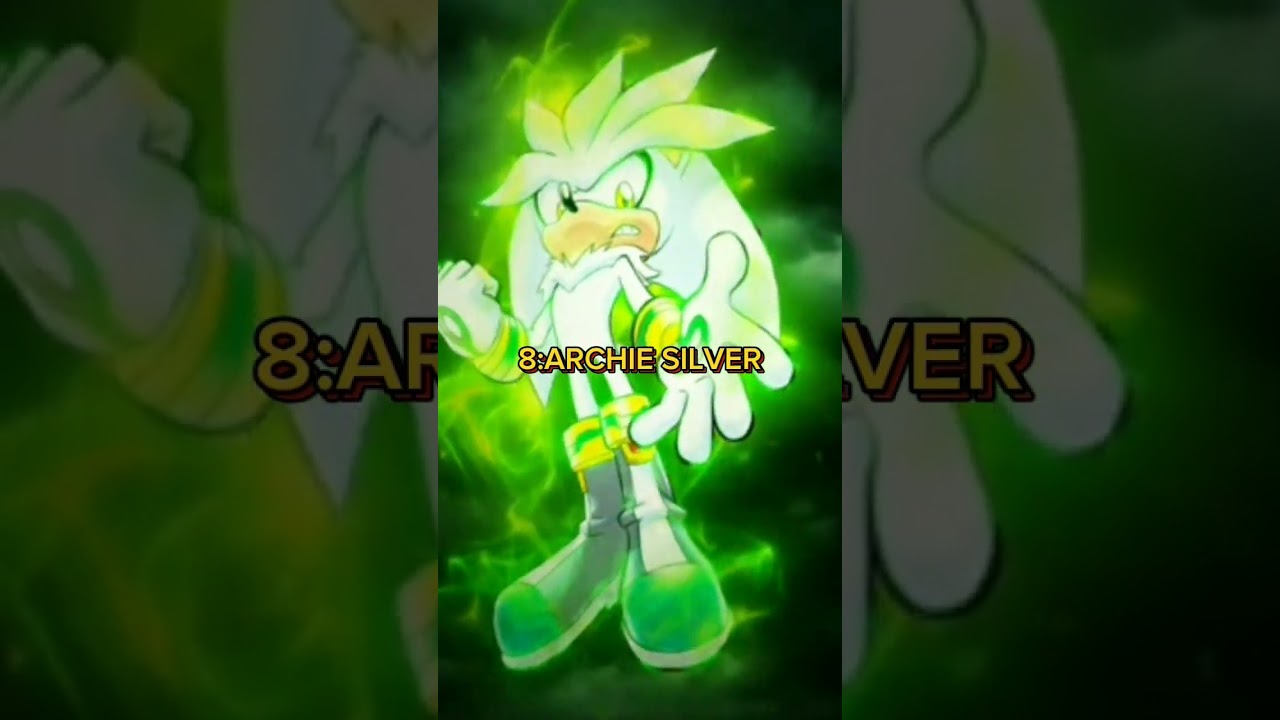 Top 8 Strongest Characters in Archie Sonic Verse 💥