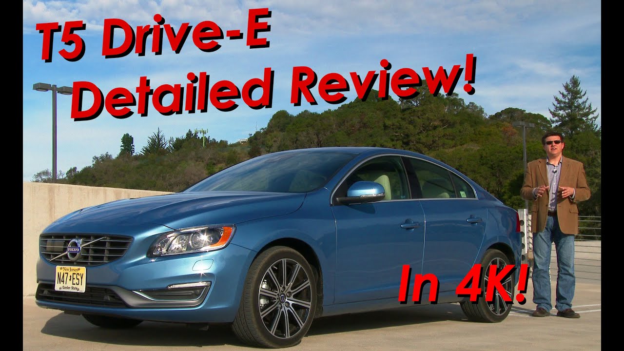 2015 Volvo S60 T5 Drive E Review & Road Test in 4K