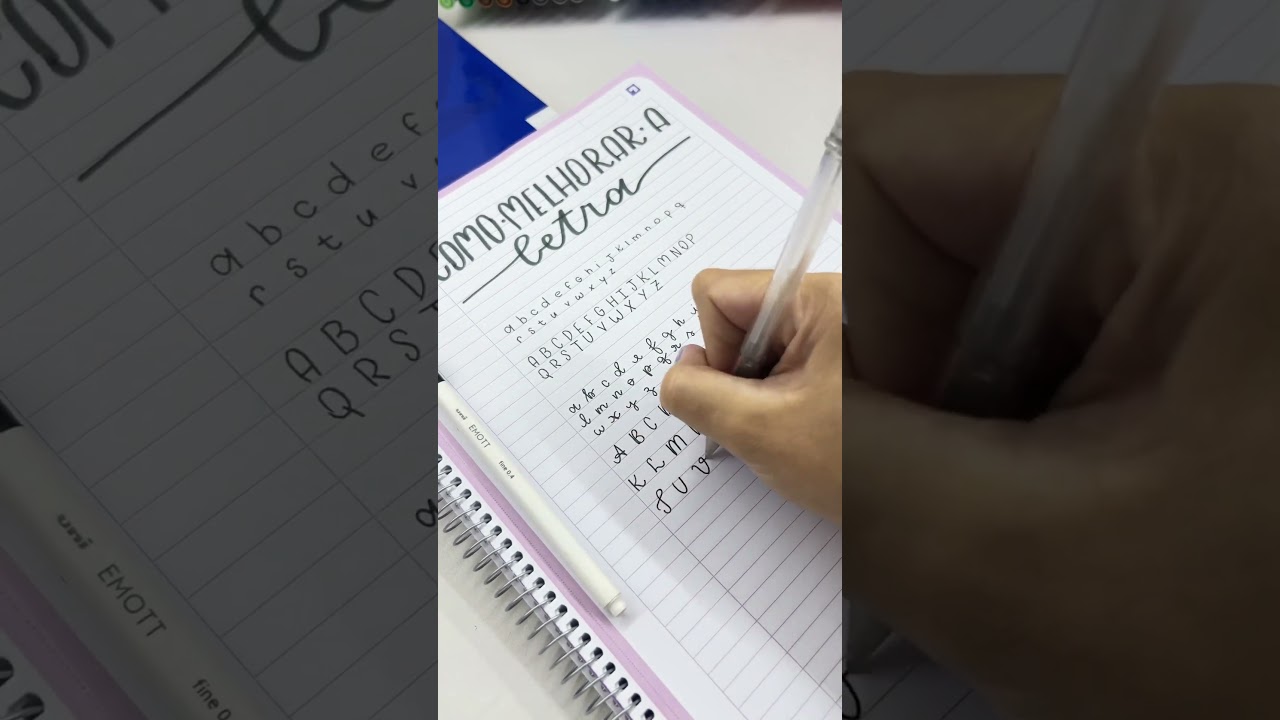 Como melhorar a sua letra ainda em 2023 #caligrafia