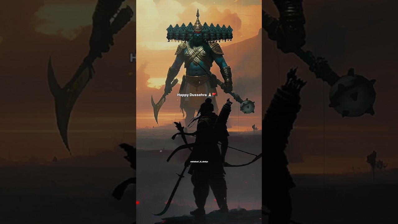 Happy Dussehra 2025 🏹 | Shankhnaad & Status