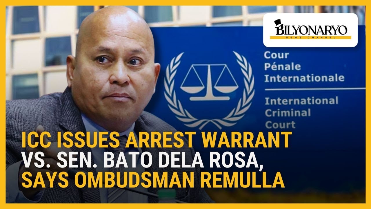 ICC Issues Arrest Warrant vs. Sen. Bato dela Rosa ⚖️