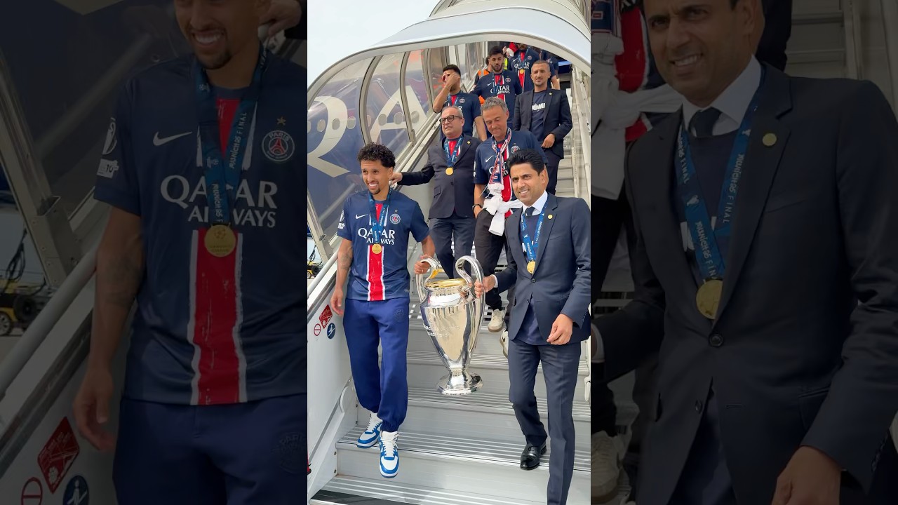 Champions in Paris! 👋 #UCL #ChampionsLeague