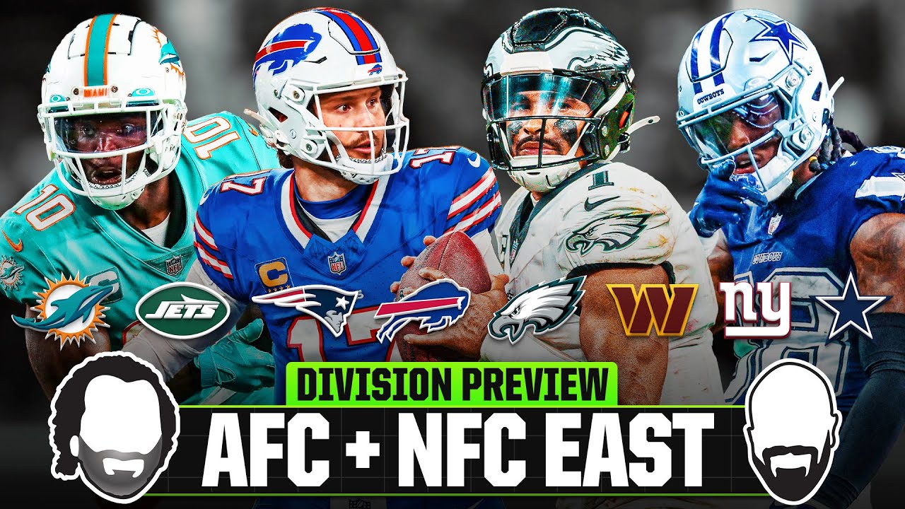 AFC & NFC East 2025 NFL Season Preview 🏈