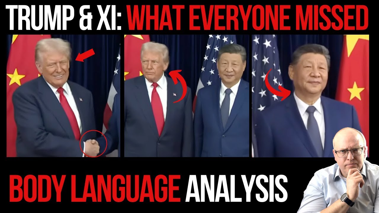 Trump & Xi’s Meeting: Hidden Body Language Secrets Revealed 🤫