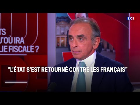 Ăric Zemmour : "L'Ătat s'est retournĂ© contre les Français, il est devenu l'ennemi des Français"ïœLCI