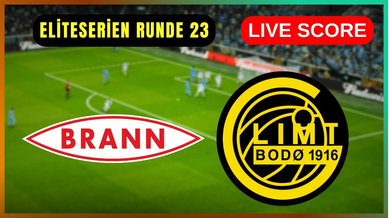 Brann vs Bodø/Glimt - Live Eliteserien Round 23 ⚽