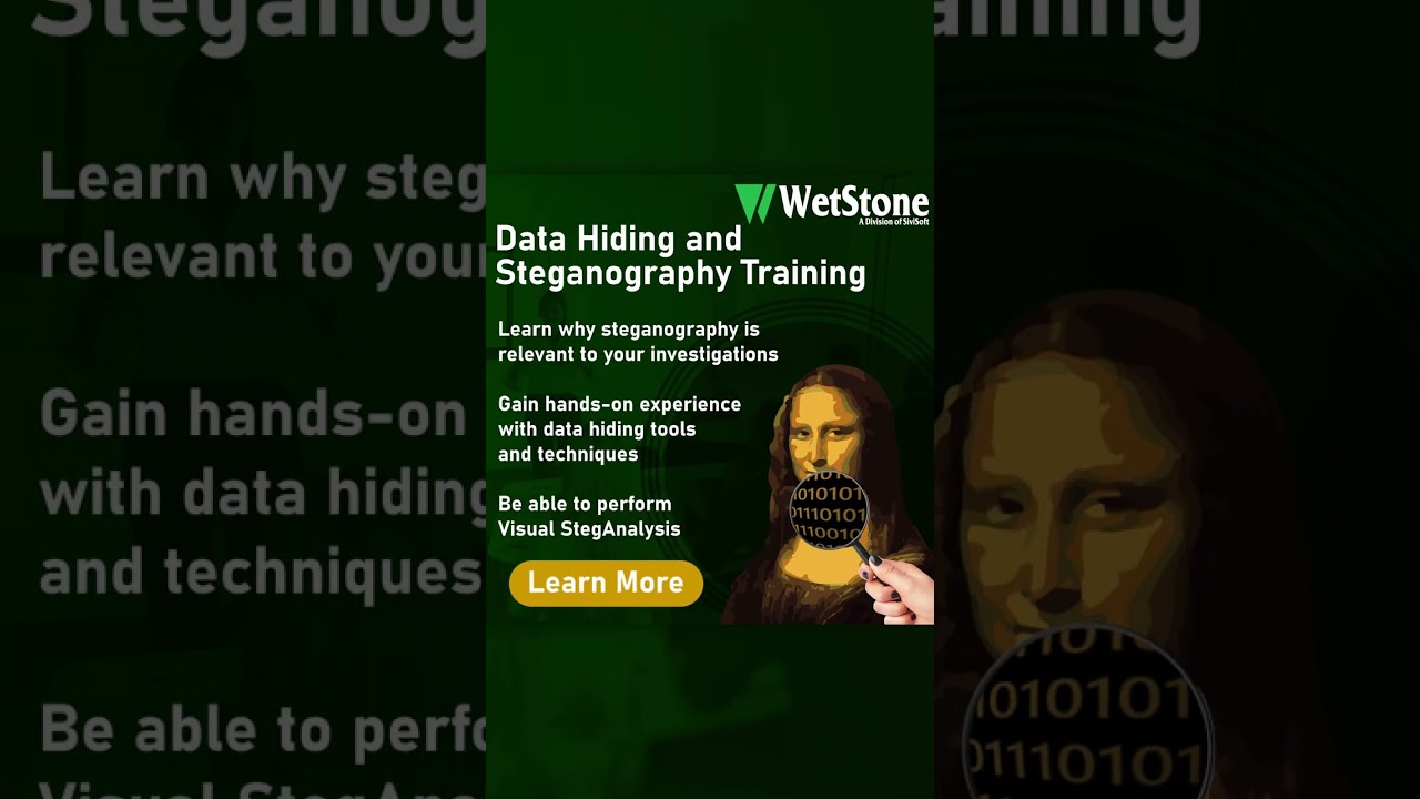 Master Data Hiding & Steganography Detection with WetStone Technologies π΅οΈββοΈ