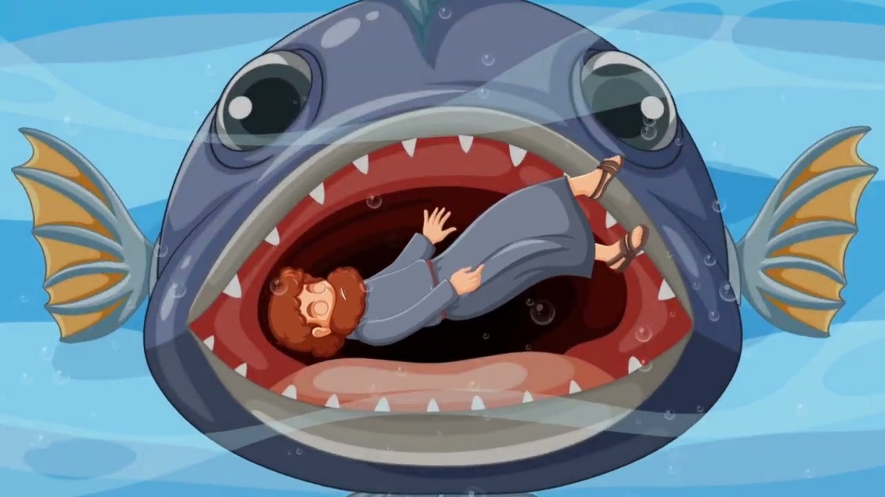 Jonah and the Big Fish: Bible Story for Kids 🐟