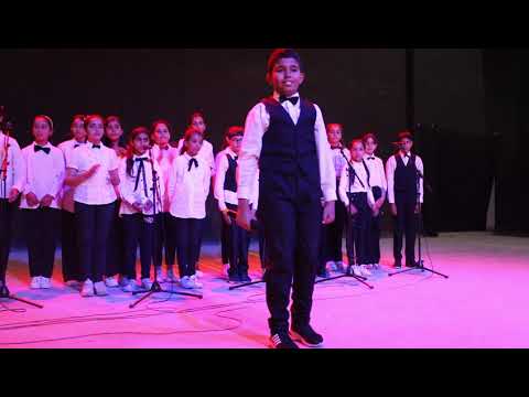 الملتقى الجهوي للكورال بالمدرس الابتدائية بسيدي بوزيد / كورال مدرسة ابن منظور الرقاب