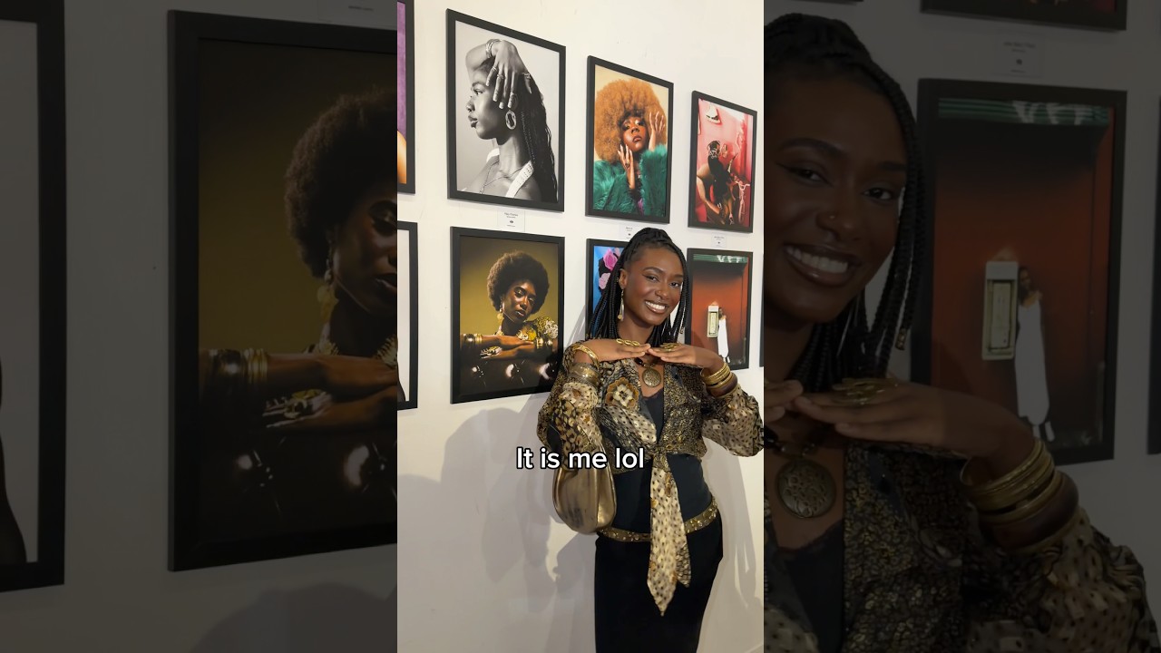 Made it into an art exhibit 😌🖼️ #art #photography