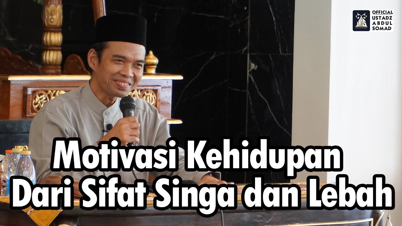 Motivasi dari Singa & Lebah | Ustadz Abdul Somad 🦁🐝