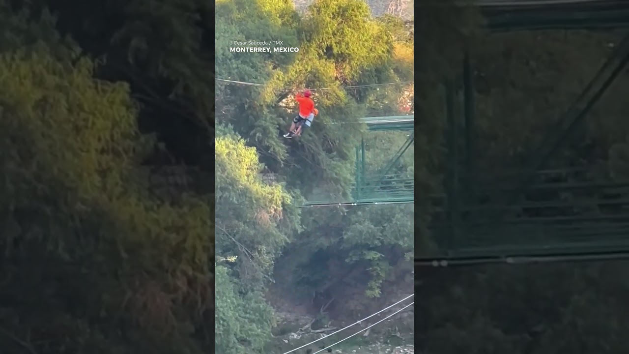 Boy Falls 40 Feet from Zipline in Mexico 🚨