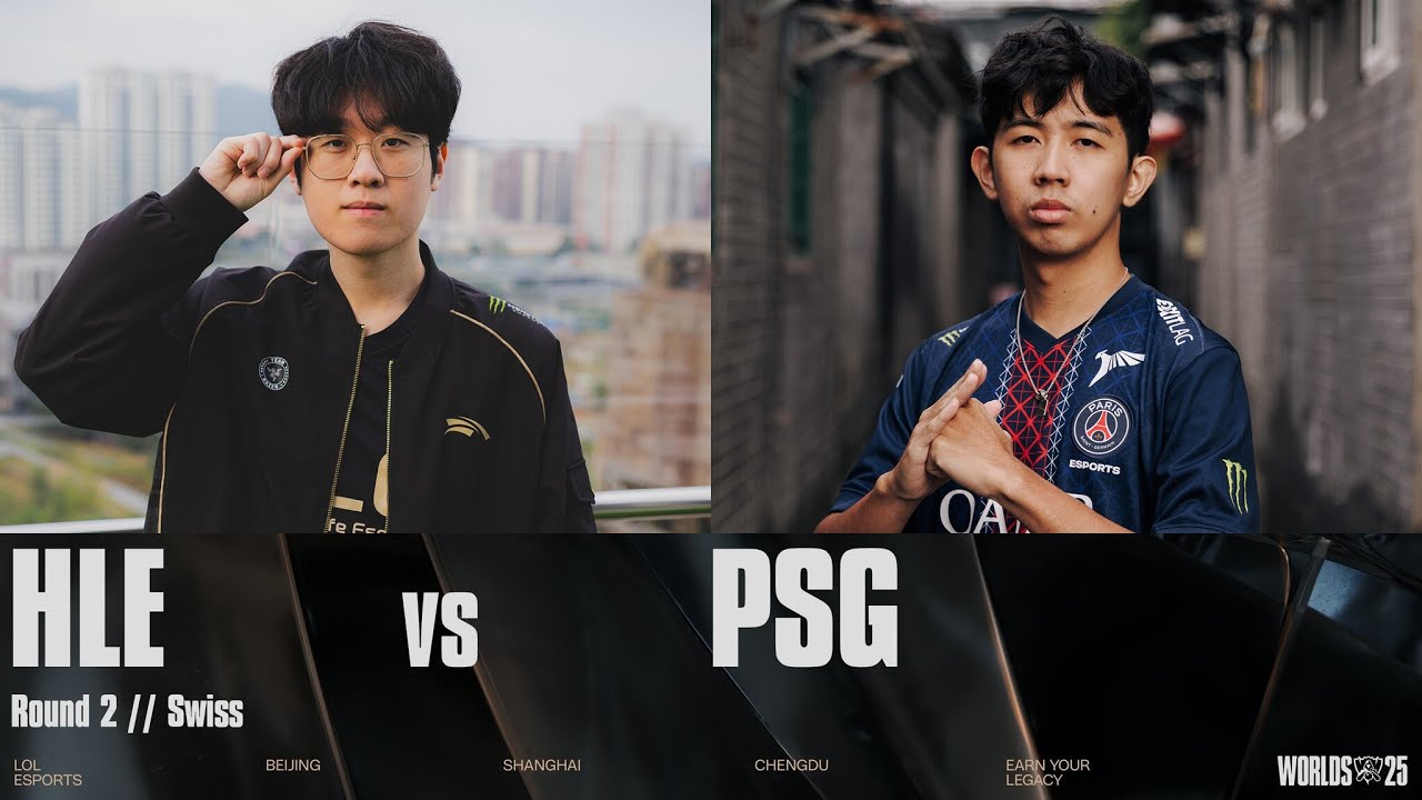 HLE vs. PSG | Worlds 2025 🇨🇭