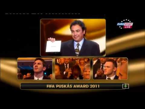 Neymar Wins FIFA Puskás Award 2011 ⚽