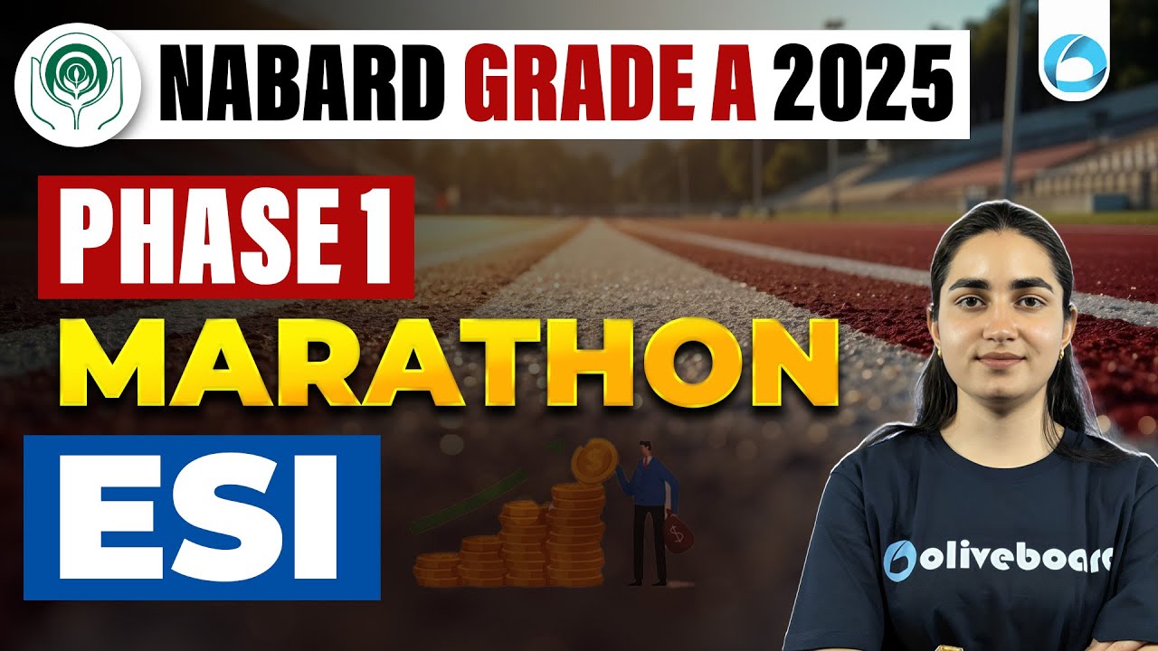 ESI Government Schemes & Reports for NABARD Grade A 2025 📚