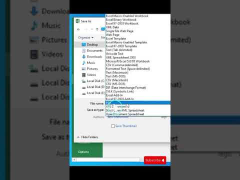 How to Convert Excel File into PDF #reels#convert #synergymtech
