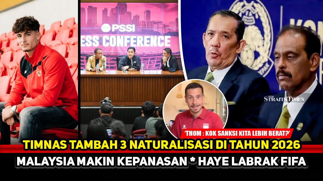 PSSI Tambah Naturalisasi, Tuding AFC Terlibat Skandal 🇲🇾