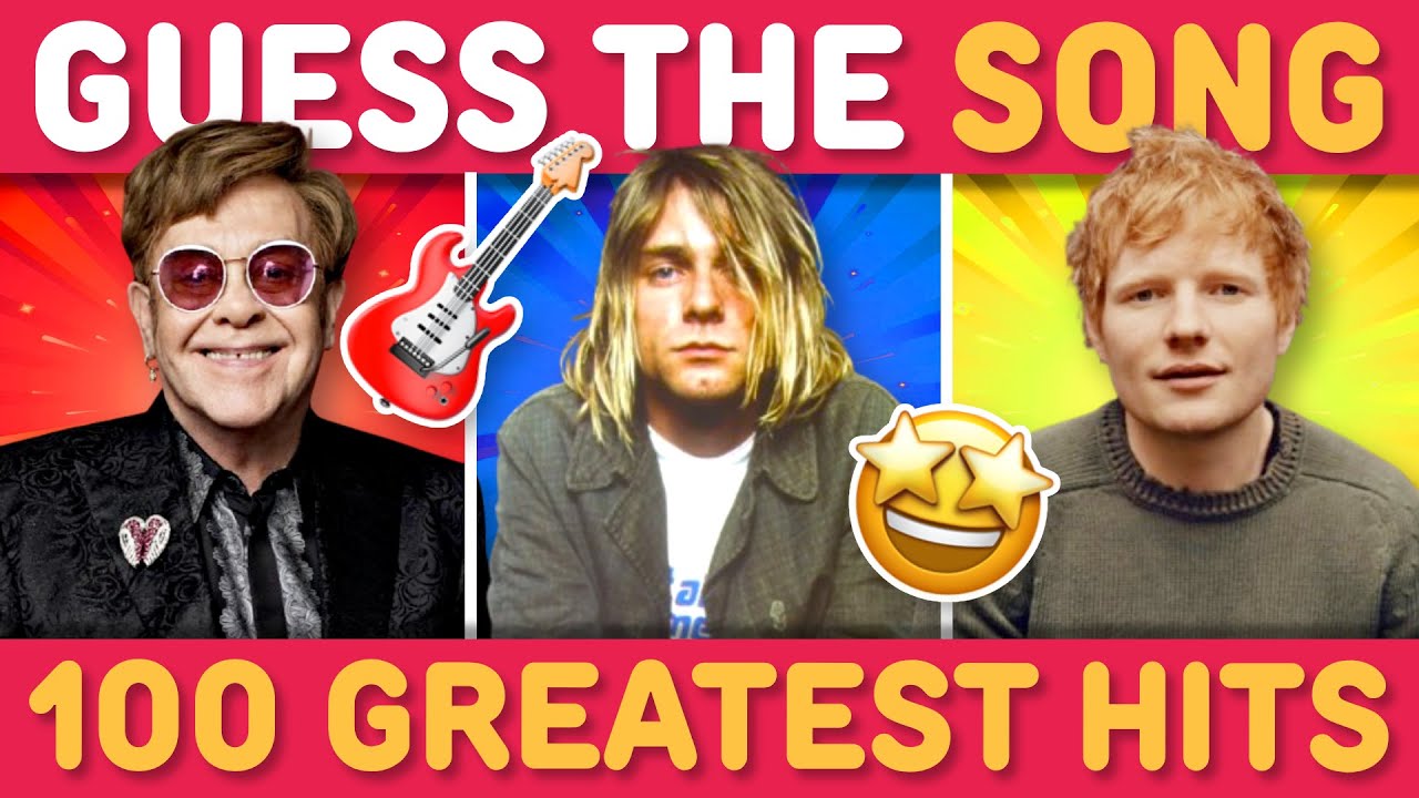 Guess the 100 Greatest Hits of All Time 🎶