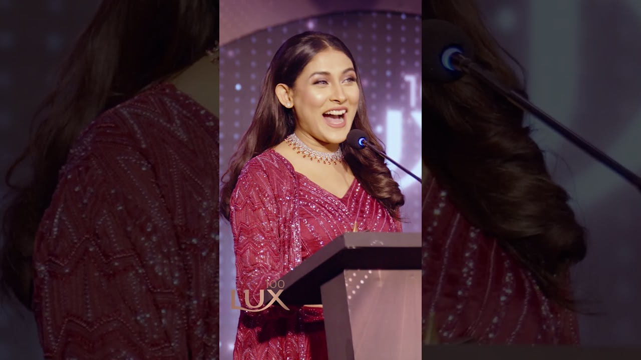 Mehazabien Chowdhury Dazzles at LUX’s 100th Anniversary Celebration ✨