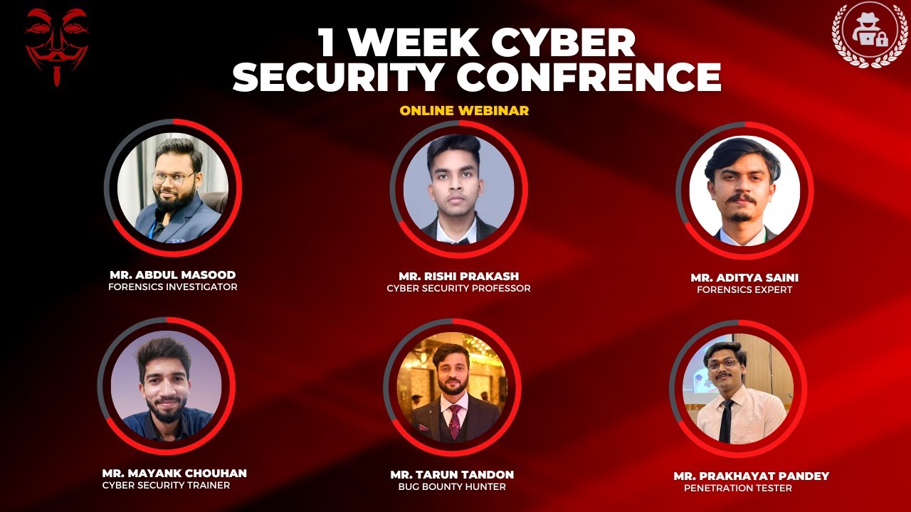 1 Join the 1-Week Online Cybersecurity Conference with Industry Experts 🔐
