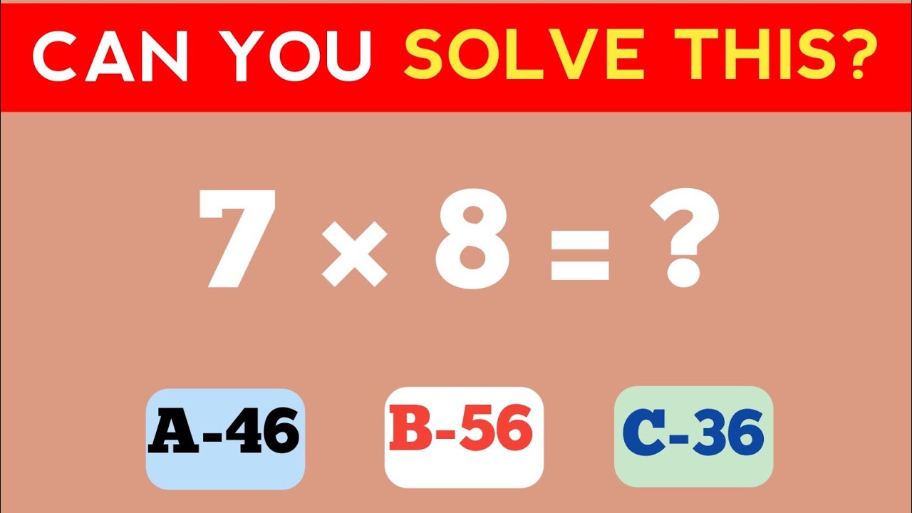 Math Quiz Challenge: Test Your Skills with Easy, Medium, and Hard Questions