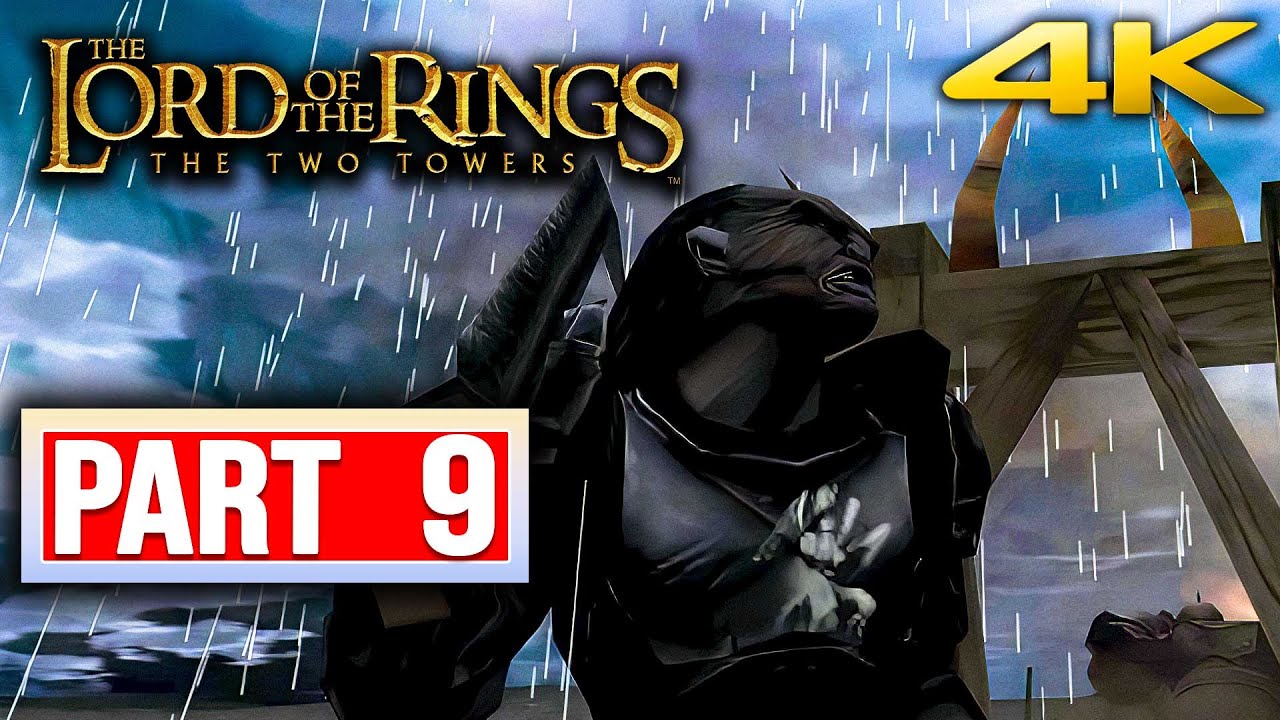 LOTR The Two Towers Helm's Deep Wall Walkthrough 4K PS2