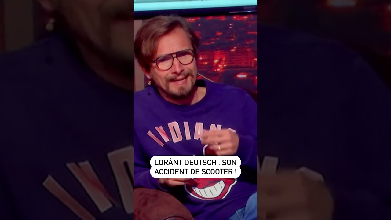 Lorant Deutsch raconte son accident de scooter !