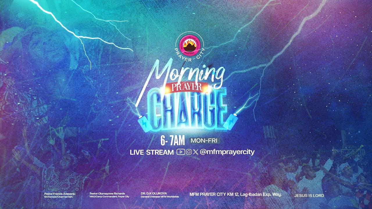 December 2025 Morning Prayer Charge 🌅