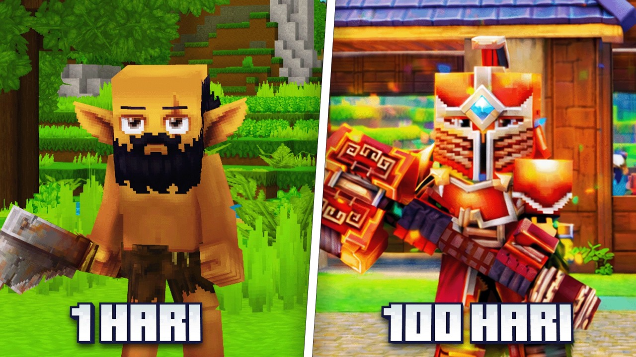 100 Hari Hytale & Gratis Mabar Server 🎮