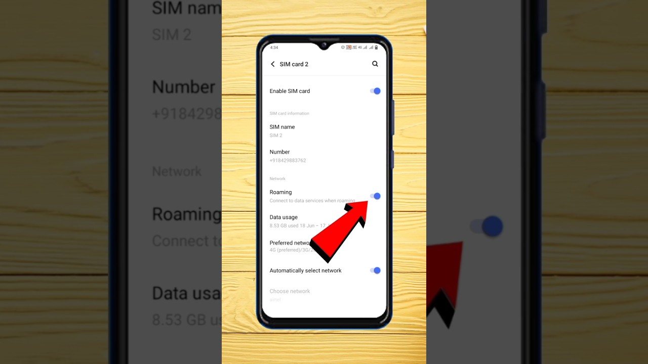 how to turn off data roaming in Vivo phone | mobile ka data roaming on/off setting #viral #trending