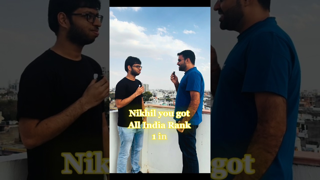 AIR 1, Nikhil Sadineni Achieves AIR 1 in GATE DA 2025 as a GO Classes Student