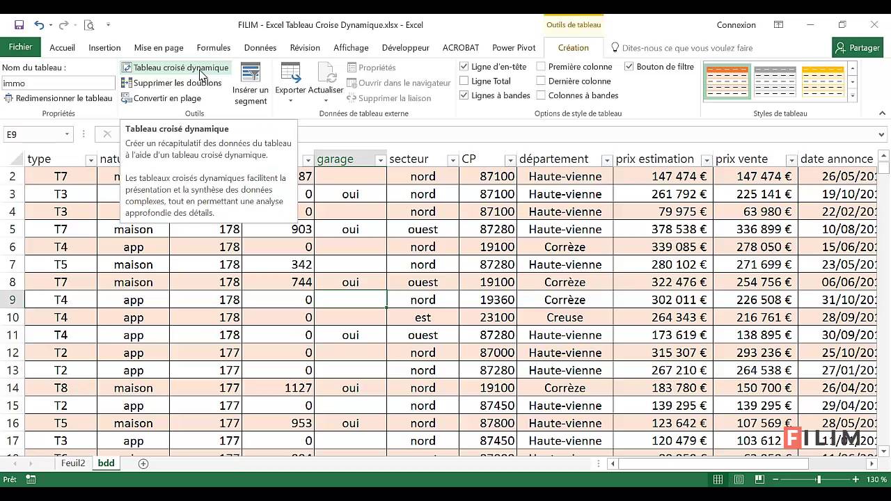 Excel Avancé : TCD avec Segment & Chronologie 📊