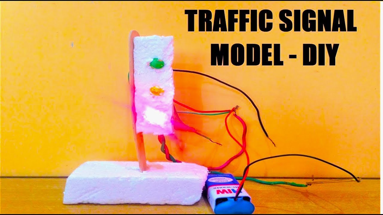 3D Traffic Signal Model for School Science Fair π¦