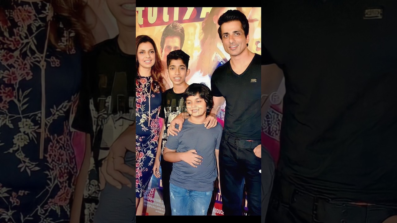 Sonu Sood with Wife Sonali | Shorts