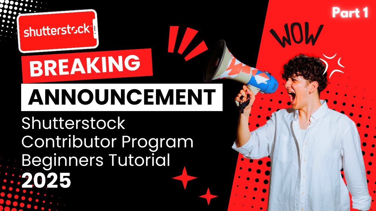 Shutterstock Contributor Program for Beginners 📸