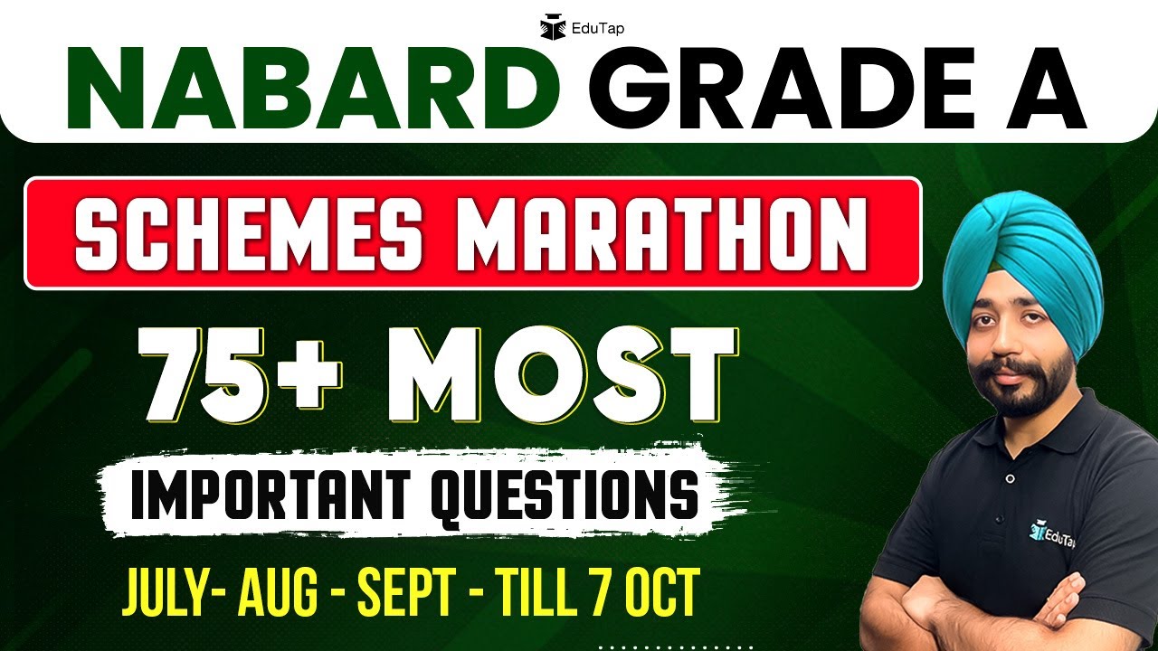 NABARD Grade A 2023 Current Affairs & Schemes 📚