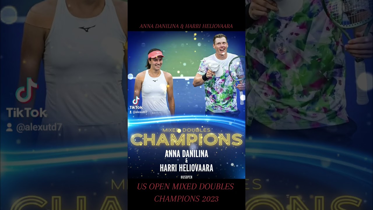 Anna Danilina & Harri Heliövaara Crowned US Open 2023 Mixed Doubles Champions 🏆