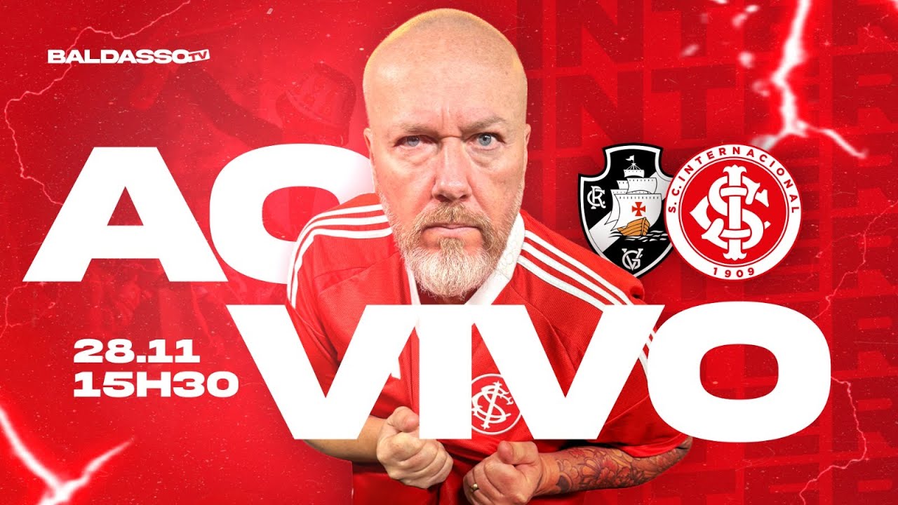 AO VIVO: Vasco vs Internacional | Super Jornada ⚽