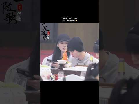 Chen Zheyuan & Li Qin- Such a bright pair🤩 #fatedhearts #shorts #viral #chenzheyuan #liqin