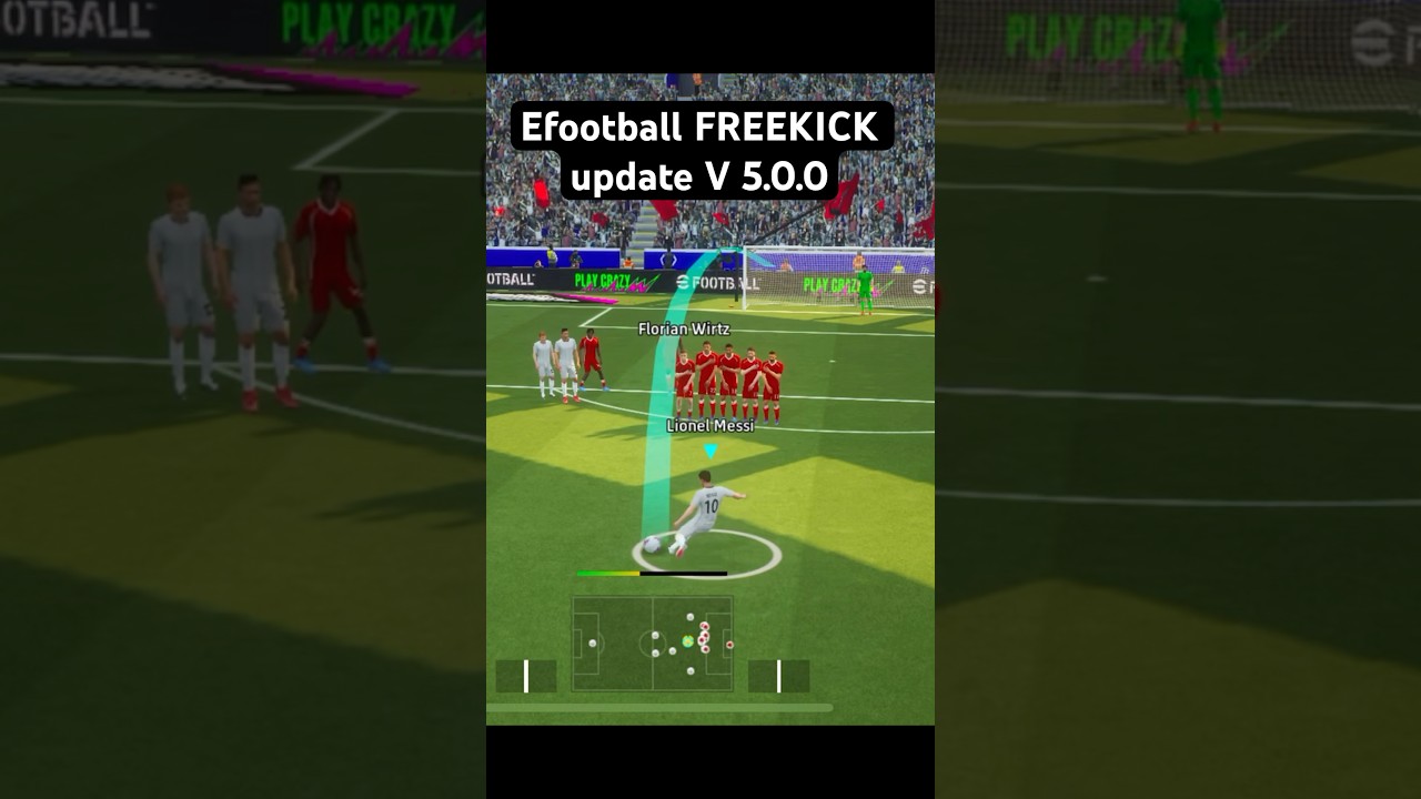 Efootball 2026 Free Kick Update v5.0.0 ⚽