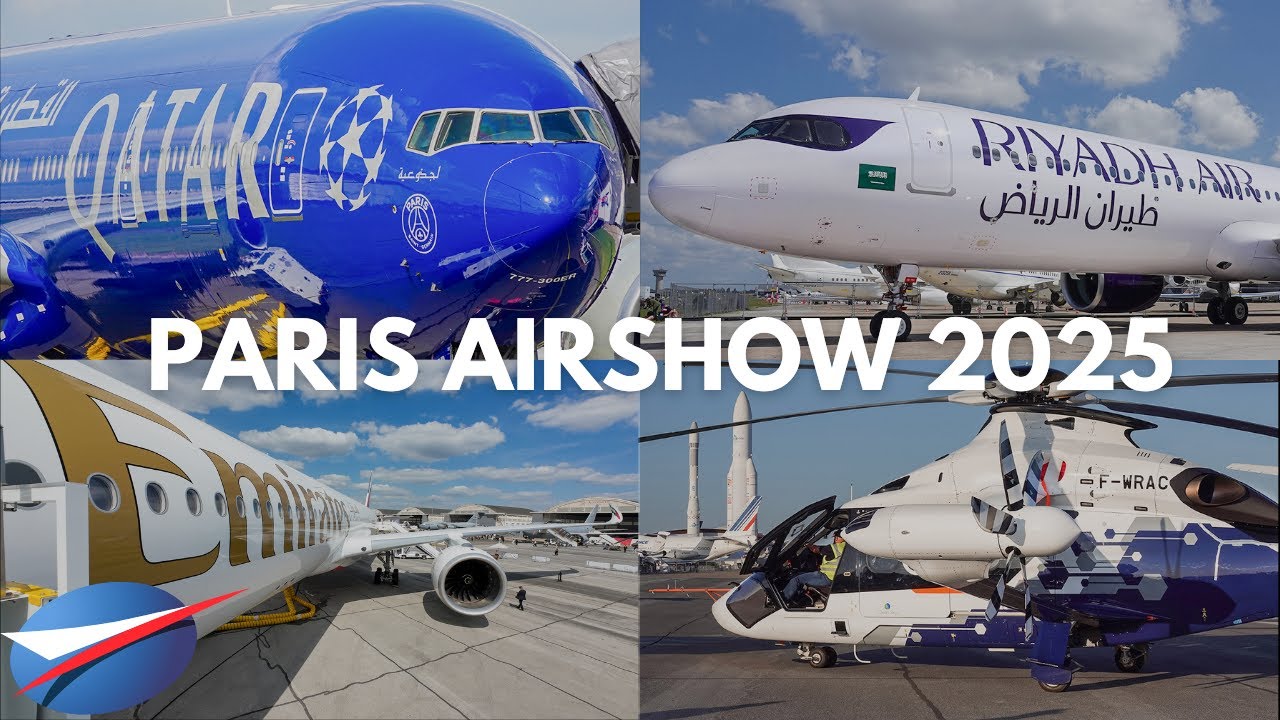 Paris Air Show 2025 Highlights & Cabin Tour ✈️